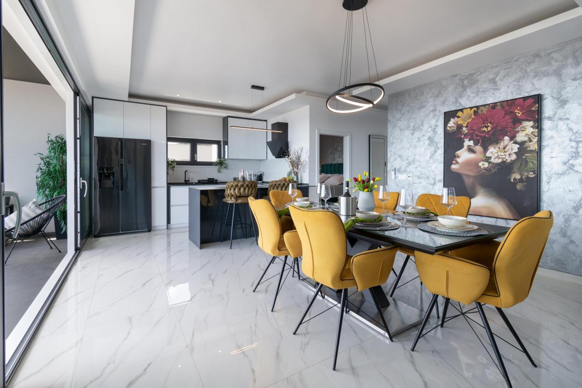 Apartamento Lux Penthouse Panoramic View With Jacuzzi Makarska Exterior foto
